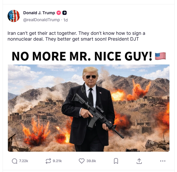 2026 04 29 TS Trump No nice guy
